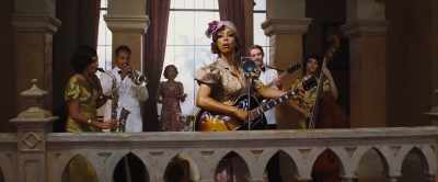 And she's Salome Otterbourne's niece - Death on the Nile