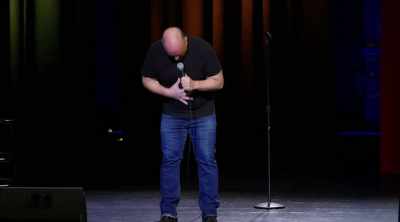 And this shit,
when you hang this, - Sincerely Louis C.K.