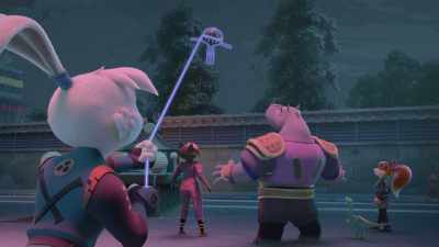 And that Shogun, - Samurai Rabbit: The Usagi Chronicles