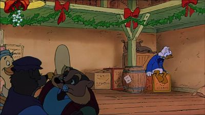 And that shy lad in the corner - Mickey's Christmas Carol