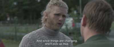 And since things are changing,
she'll pick up Asa. - Under the Tree
