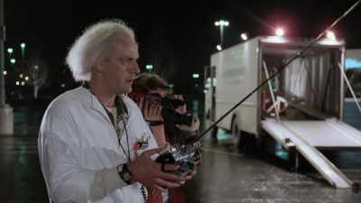 And since we're not planning
to also donate a stunt driver - Expedition: Back To The Future