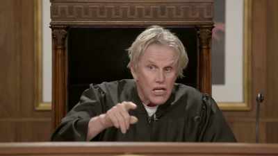 And you sir, when you
want her to walk the turtle, - Gary Busey: Pet Judge