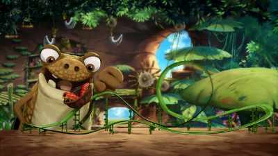 And smart caterpillars
give the biggest surprises. - Gigantosaurus