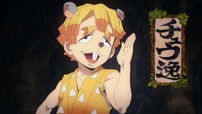 And its snoring
doesn't squeak by me! - Demon Slayer -Kimetsu no Yaiba- The Movie: Mugen Train