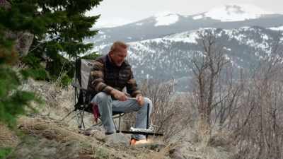 And so after a long
day of traversing - Yellowstone: One-Fifty