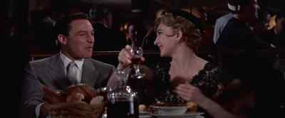 And so, Barry paid
for her supper. - Les Girls
