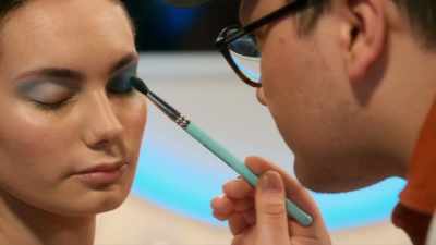 And so this classic, timeless, smoky eye - Glow Up: Britain's Next Make-Up Star