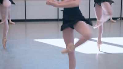 And so, to come here
and to be able to learn from teachers - On Pointe