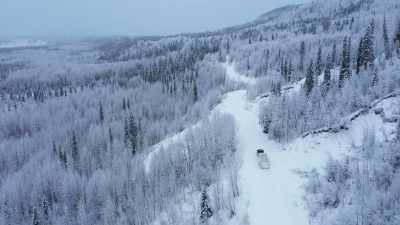 And so, we decided to
switch tactics and come here, - Life Below Zero: Next Generation