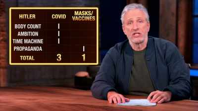 And so we find ourselves
in an absurd place, - The Problem With Jon Stewart