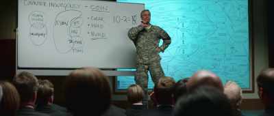 And so, in the math of counterinsurgency, - War Machine