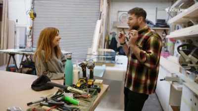 And so,
obviously when we're together, - Stacey Dooley Sleeps Over