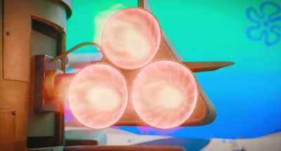 And so, our mega ice tank was locked,
loaded, and ready to invade the surface. - Plankton: The Movie