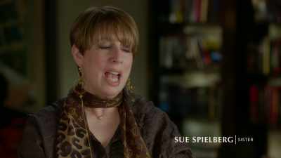 And so, as she studied Judaism
and got into it, - Spielberg