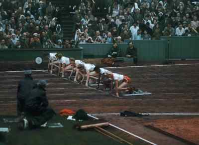 And so, to the final itself, - XIVth Olympiad: The Glory of Sport