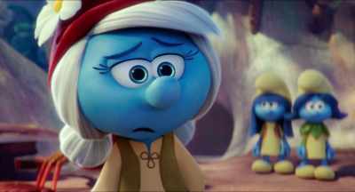 And so, the rigging department as well
has done great stuff for us - Smurfs: The Lost Village