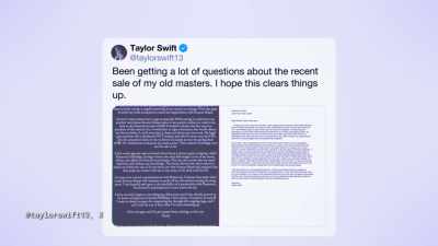 And so, therefore,
it was another set of hands - Taylor Swift vs Scooter Braun: Bad Blood