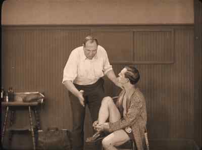 And so for three weeks Alfred trained
and starved and suffered and ached - - Battling Butler