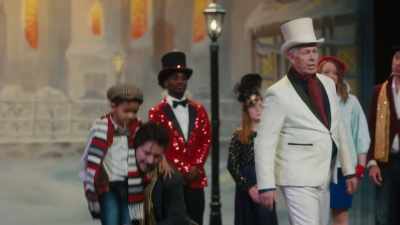 And so, as Tiny Tim
once observed... - A Show-Stopping Christmas