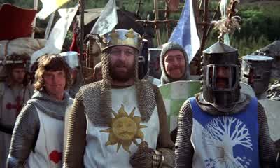 - And so we're looking for it. - Monty Python and the Holy Grail