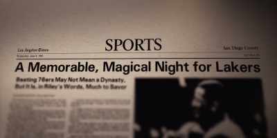 And so, when we won the title again
in 1982, it was electric. - They Call Me Magic