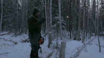 And so, with that little tight,
narrow window, boom. - Life Below Zero: Next Generation