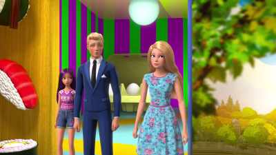 And for some reason, - Barbie: A Touch of Magic