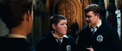 ...and someone thinks it's funnyto throw a book at me. - Harry Potter and the Chamber of Secrets
