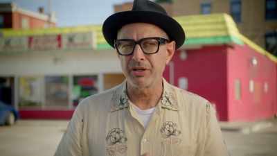 And something
that might be called self-definition - The World According to Jeff Goldblum