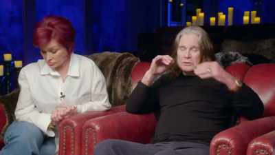 And his son was all [bleep] up
and hunchback or something. - The Osbournes Want to Believe