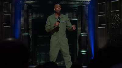 And my son saw me, and he was like,
"Dad's home." - Dave Chappelle: Sticks &amp; Stones