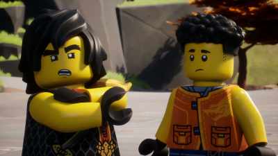 And Sora's too busy fighting
to help us out - LEGO Ninjago: Dragons Rising