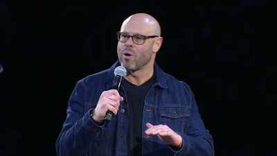 And you sort of hear people falling... - Louis C.K. : Back to the Garden