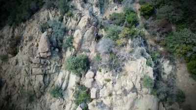 And we spent months rappelling
down that cliffside, - Never Seen Again