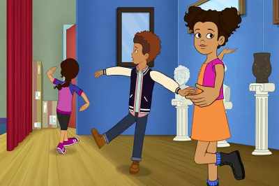 And, spinning around and around, - The Magic School Bus Rides Again