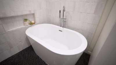 And your stand up shower
is so cool. - Why the Heck Did I Buy This House?