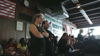 And we started getting
away from the cat fights, - The Wrestlers