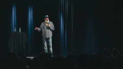 And she starts to...
very slowly, - David Cross: Oh Come On