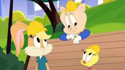 And you steamrolled some
of the foundation flat. - Bugs Bunny Builders