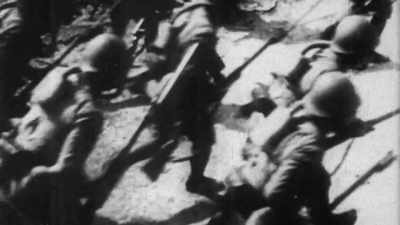 And they storm
the rest of Shanghai, - The Pacific War in Color
