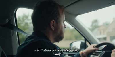 ...and straw for the rabbit cage.
Okay? - Another Round