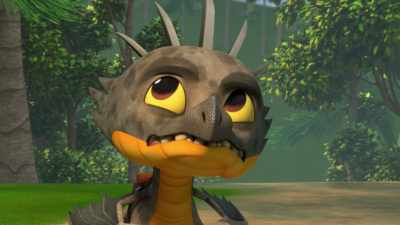 And we sure wouldn't expect wolves
to help us, would we? - Dragons: Rescue Riders: Hunt for the Golden Dragon