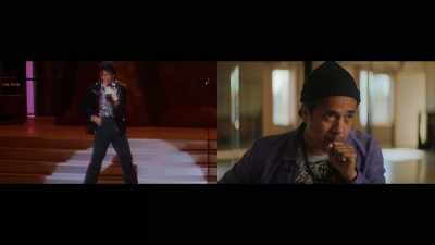 And switch the mic, - Thriller 40
