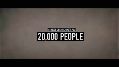 And taken together,
it's estimated that - Seaspiracy