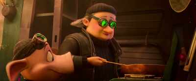 And she taught me
how to make an omelet - Hitpig!