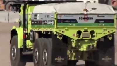 And Terramax, the 1 6-ton cargo hauler, - Lo and Behold: Reveries of the Connected World