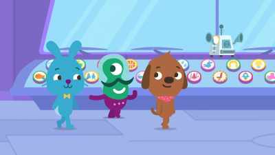 And thank you for labeling
all my buttons for me. - Sago Mini Friends