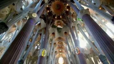 And thanks to the innovative forms Gaudi developed, - Ancient Engineering