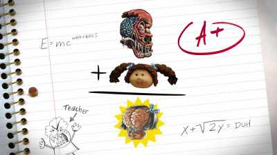 And that was a funny spot to hit - 30 Years of Garbage: The Garbage Pail Kids Story